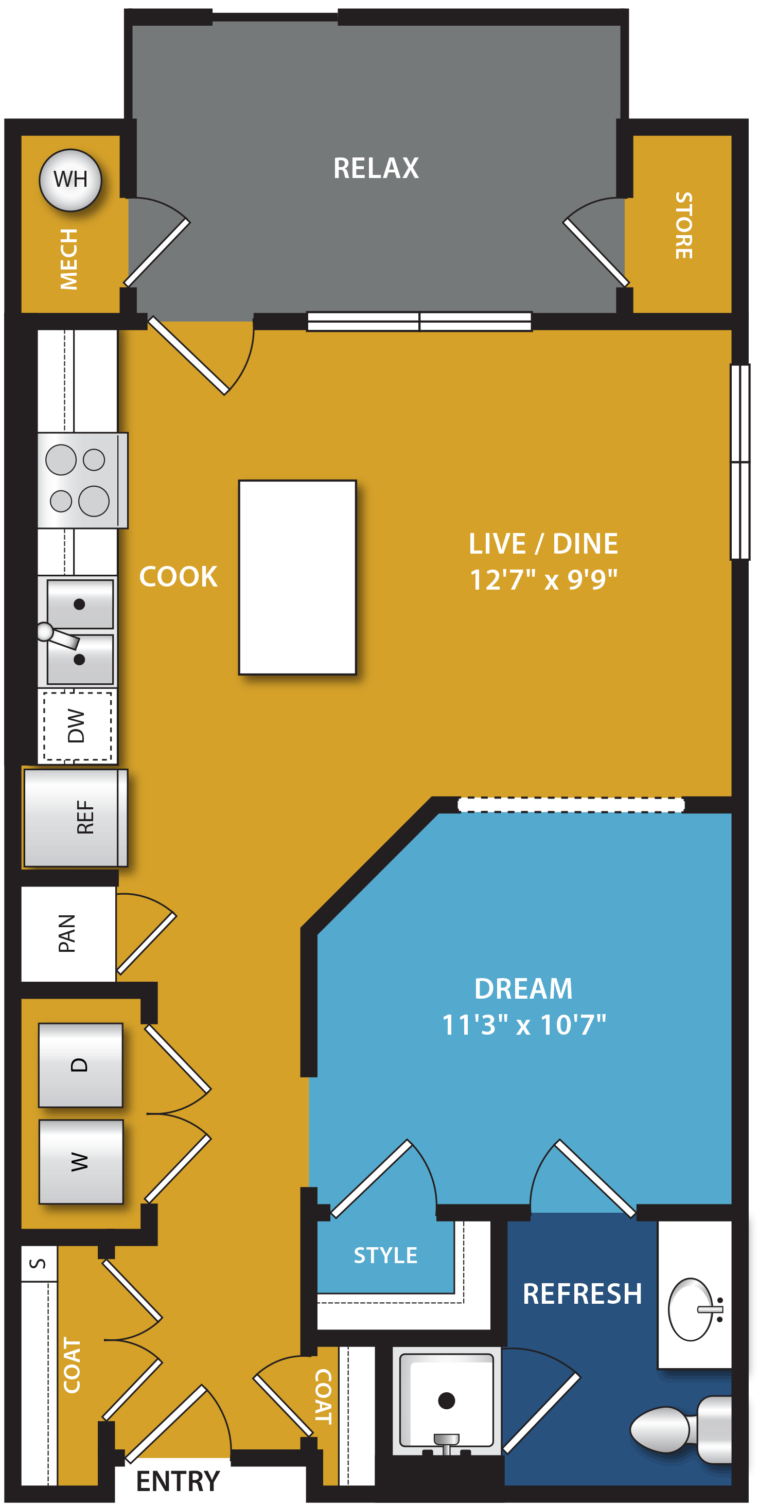 S1A floorplan